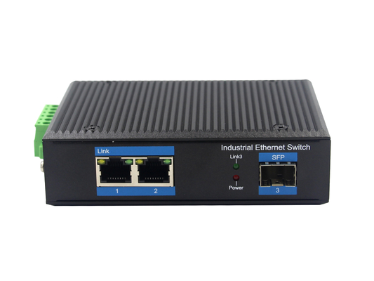 OPK-4500-1GX2GT 10/100/1000Base-TX (PoE) a 1000Base-FX Industrial Media Converter