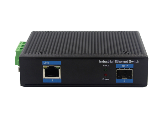 OPK-4500-1GX1GT Din-rail Umanaged Industrial Ethernet Switch (POE facoltativo) 1 porta