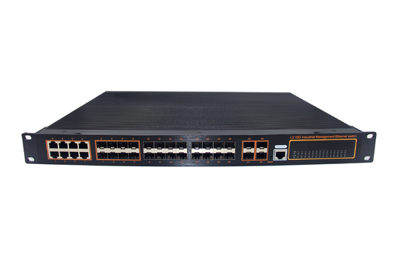 OPK-7600-4XG24GX8GC 4*10G SFP,24*1.25G,8*1000M COMBO RACK MANAGED INDUSTRIAL SWITCH
