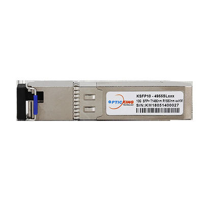 Tx1490nm/Rx1550nm Tx1550nm/Rx1490nm 10G SFP+ Bidi 80km