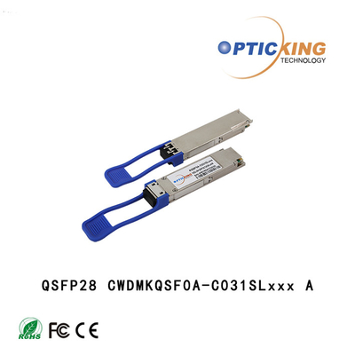 modulo ottico della fibra di 1311nm 1331nm 100G QSFP28 CWDM4 10km